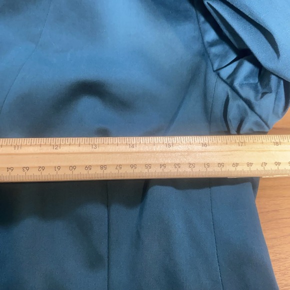 Rag & Bone New York Teal Single Button Blazer Jacket Size 10 Womens Tailored - Picture 7 of 12